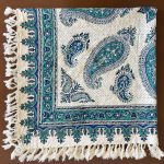 سفره قلمکار 100*100 سانتی متر مدل سنتی کد 001