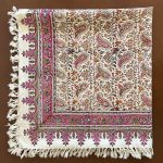 سفره قلمکار سنتی 100*100 سانتی متر مدل صادراتی کد 004