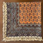 سفره قلمکار 100*100 سانتی متر مدل صادراتی کد 003