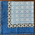 سفره قلمکار سنتی 100*100 سانتی متر مدل صادراتی کد 009