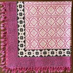 سفره قلمکار سنتی 100*100 سانتی متر مدل صادراتی کد 010