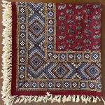 سفره قلمکار سنتی 100*100 سانتی متر مدل صادراتی کد 011