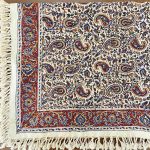 سفره قلمکار 100*100 سانتی متر مدل سنتی کد 003