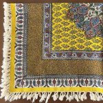 سفره قلمکار سنتی 100*100 سانتی متر مدل صادراتی کد 020