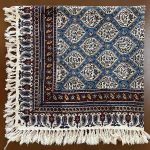 سفره قلمکار سنتی 80*80 سانتی متر مدل صادراتی کد 001