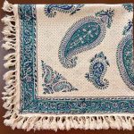 سفره قلمکار سنتی 80*80 سانتی متر مدل سنتی  کد 003