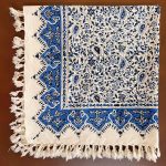 سفره قلمکار سنتی 80*80 سانتی متر مدل سنتی  کد 005