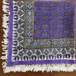سفره قلمکار سنتی 80*80 سانتی متر مدل صادراتی  کد 008