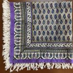 سفره قلمکار سنتی 80*80 سانتی متر مدل صادراتی  کد 011