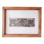 تابلو قلمزنی گل