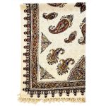 سفره قلمکار 150*100 سانتی متر مدل نوای بته‌جقه کد 033