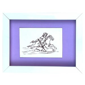 قاب نقاشی تاخت افتخار